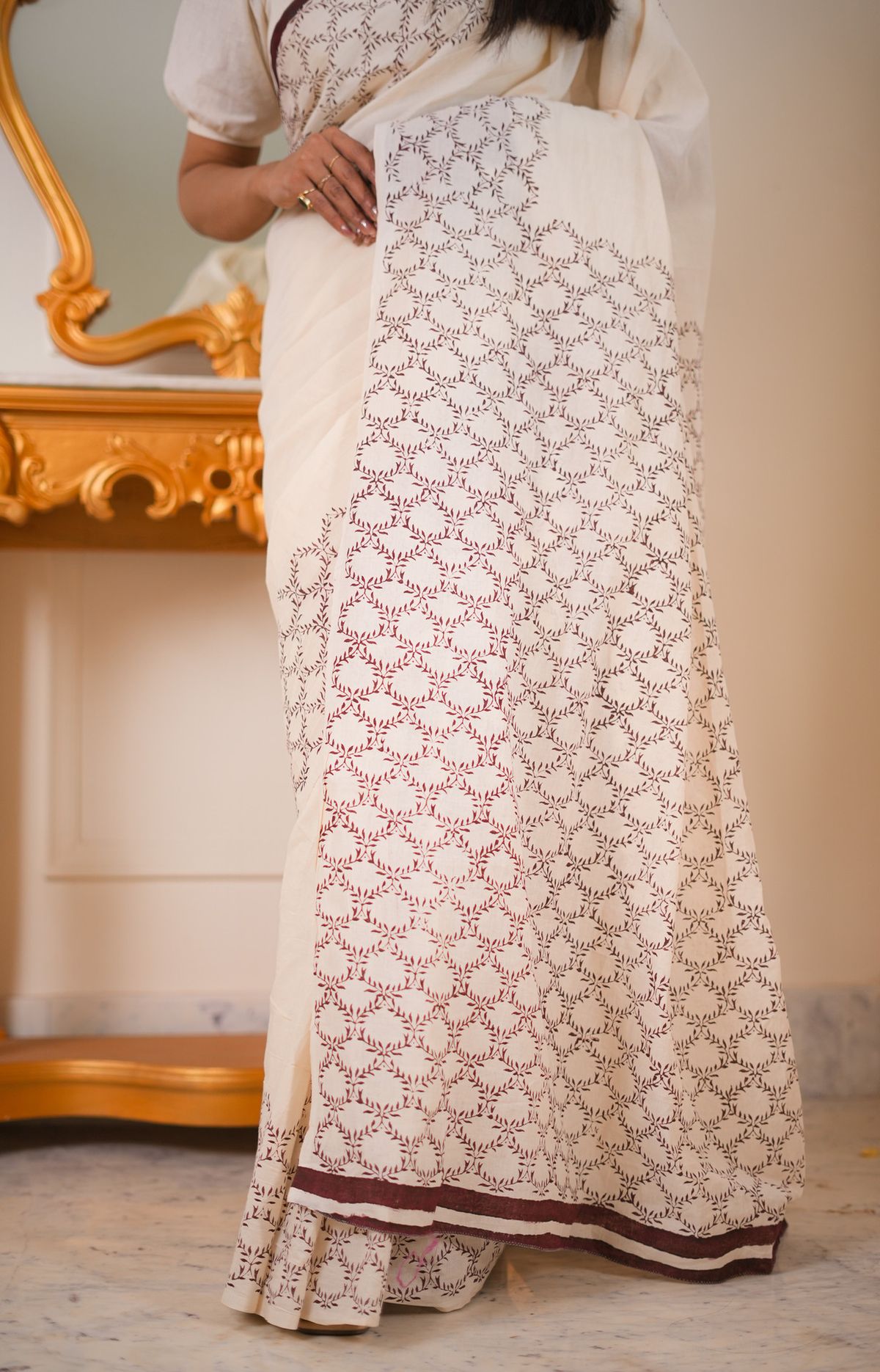 Alaap Cotton Saree - Image 3