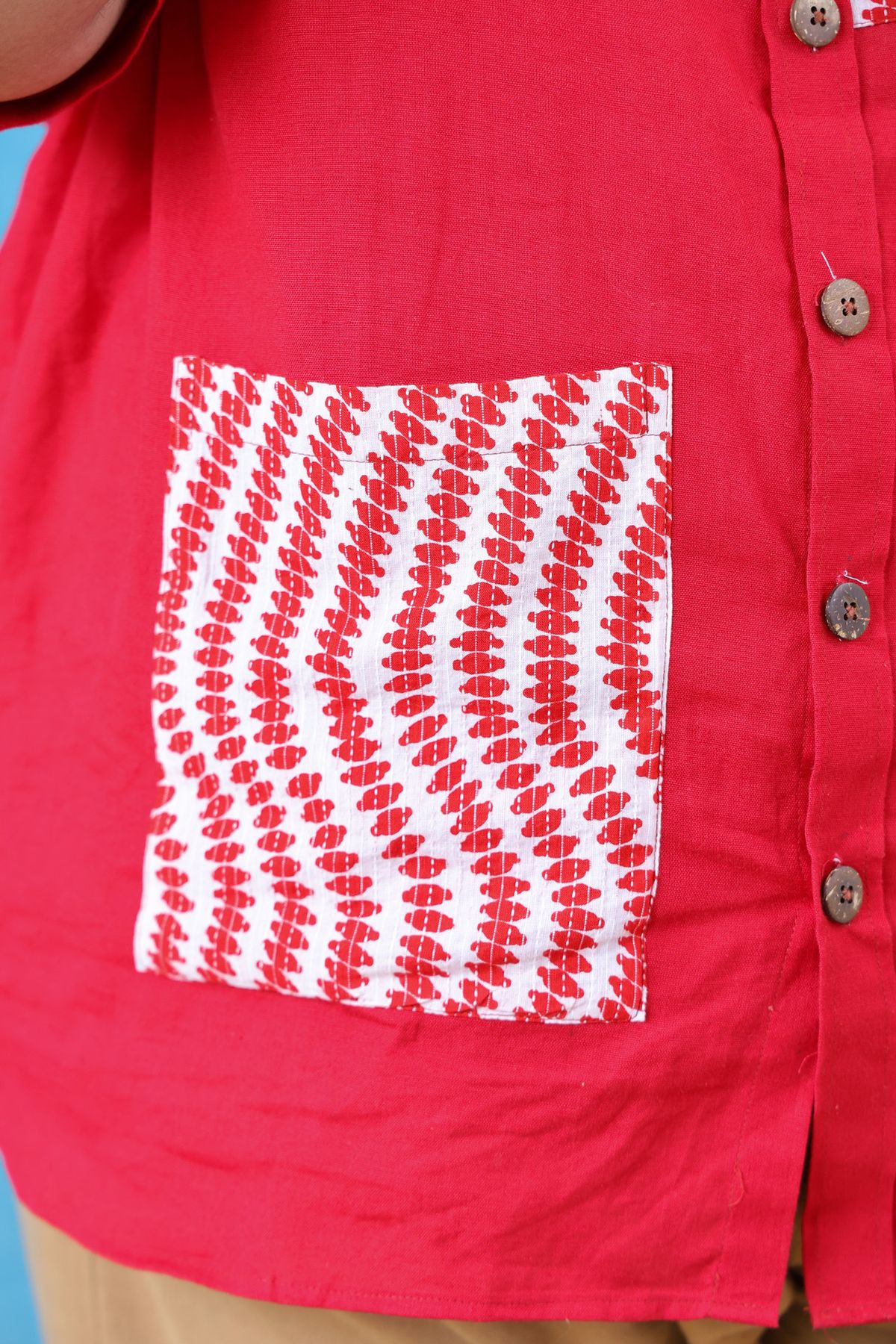 Alta Laal Men’s Half Shirt - Image 4