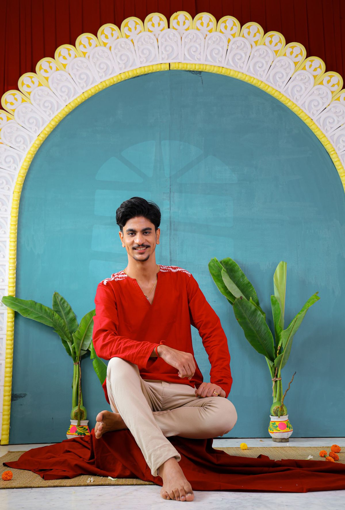 Alta Laal Men's Kurta - Image 2