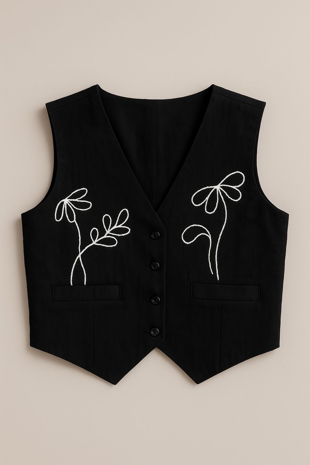 Grace Cotton Vest Set - Image 5