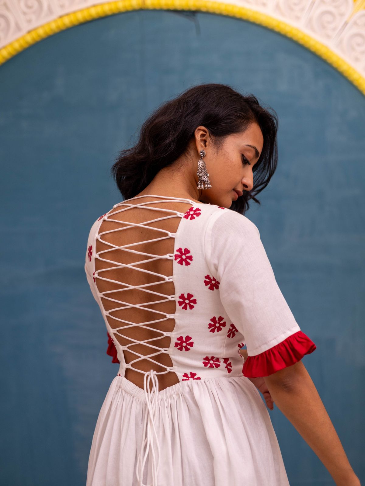 Parijat Shada Corset Dress - Image 5