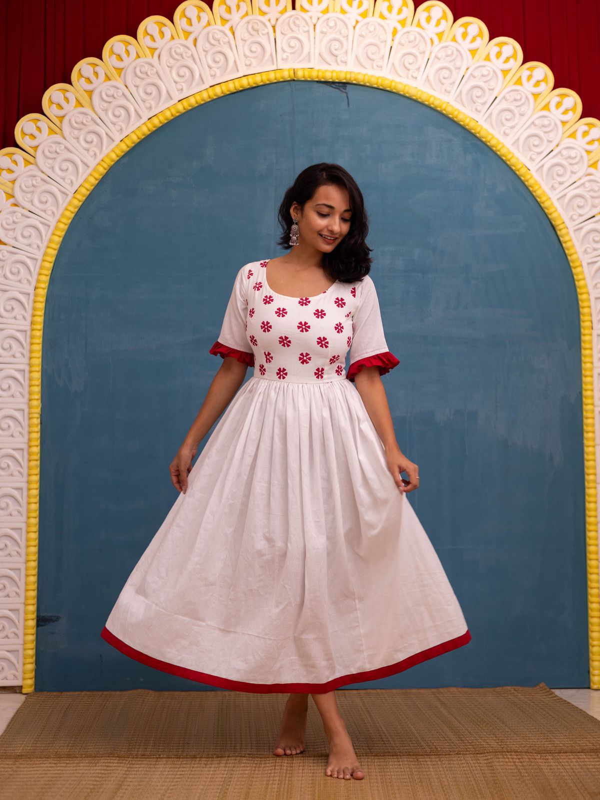 Parijat Shada Corset Dress - Image 8