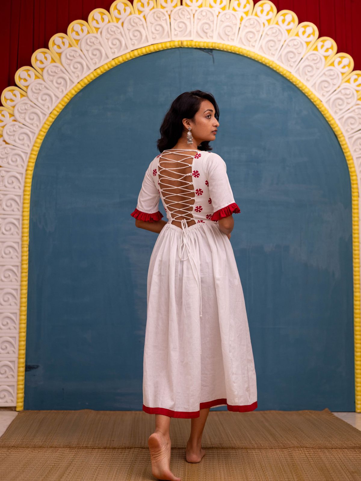 Parijat Shada Corset Dress - Image 9