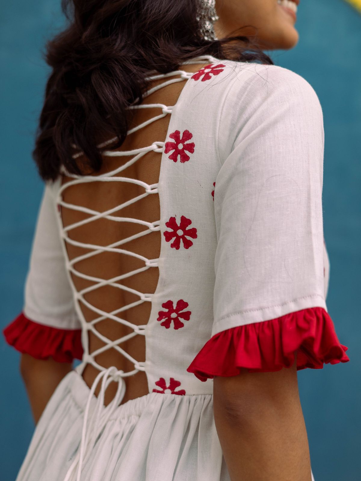 Parijat Shada Corset Dress - Image 10