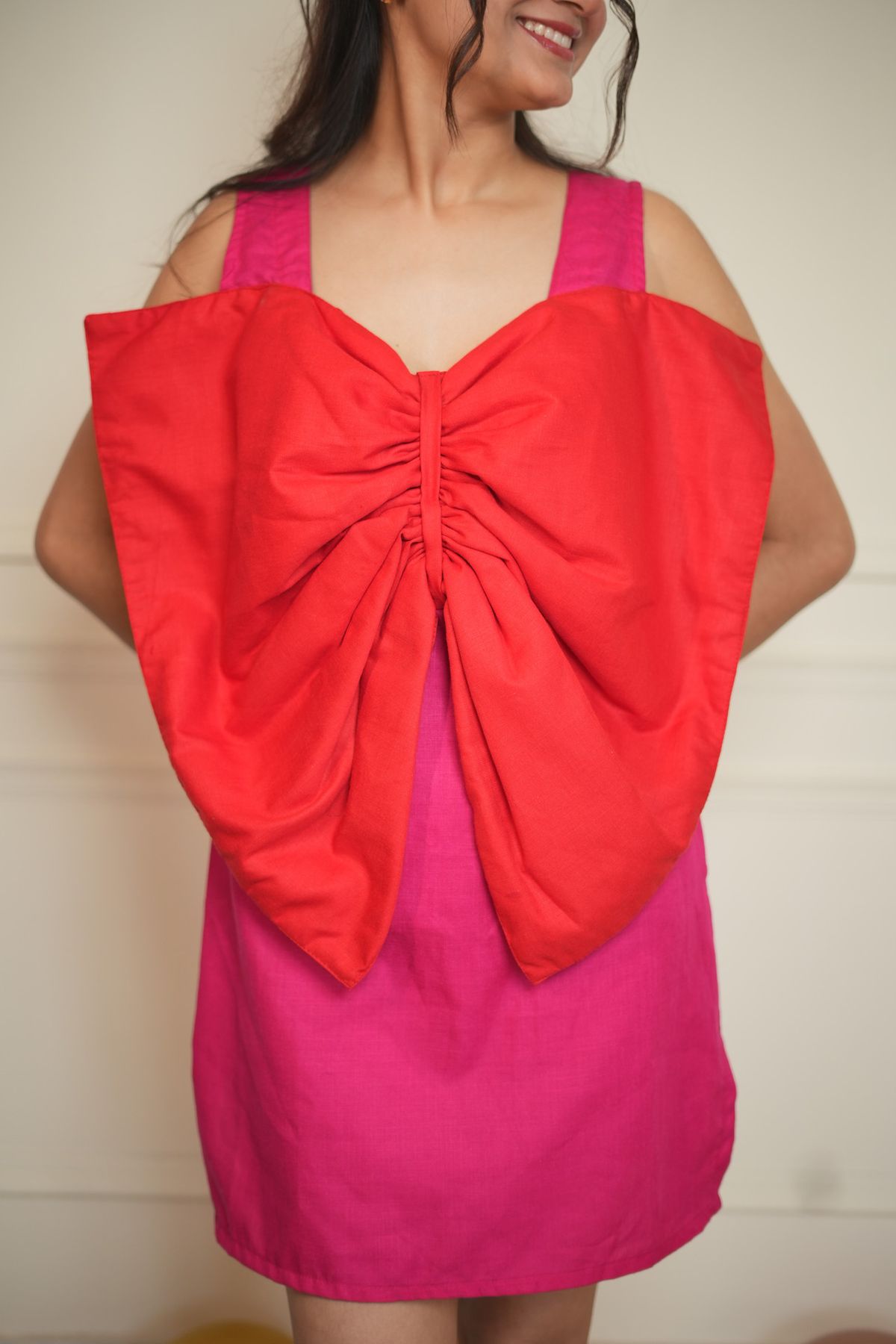 Red Ribbon Dress - Image 2