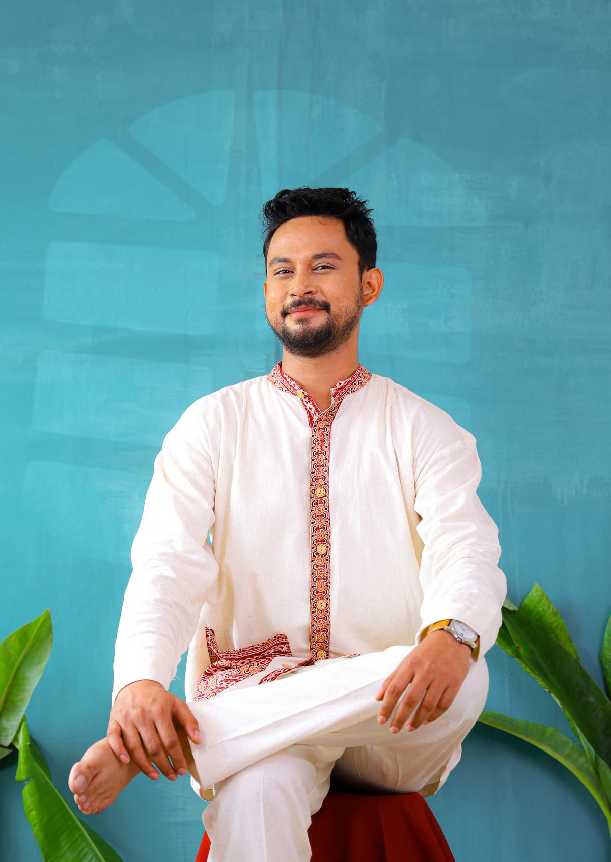 Shonkho Pradeep Men's Shacket - Image 8