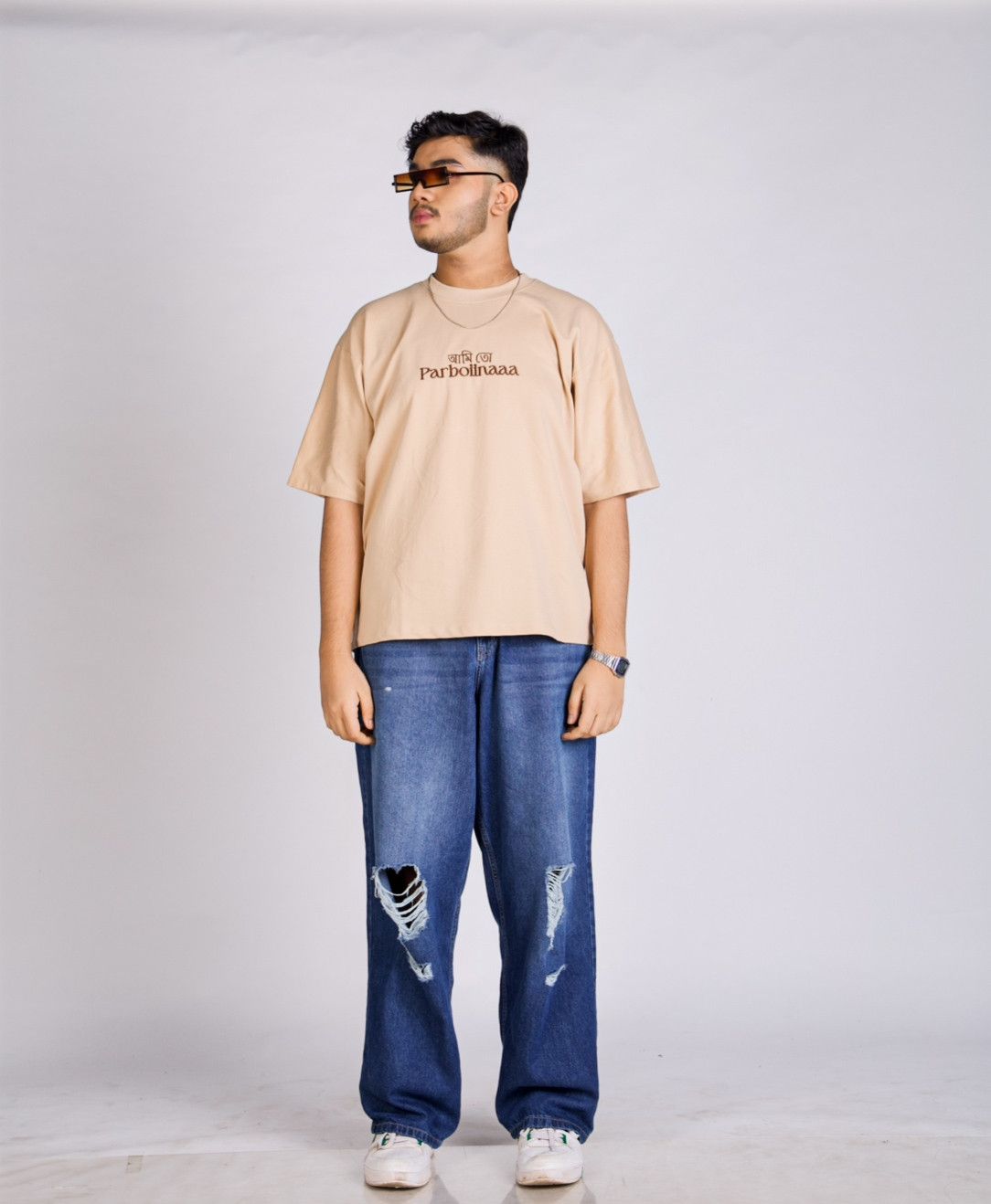 TeeZen: Ami Toh Parboina Beige - Image 5