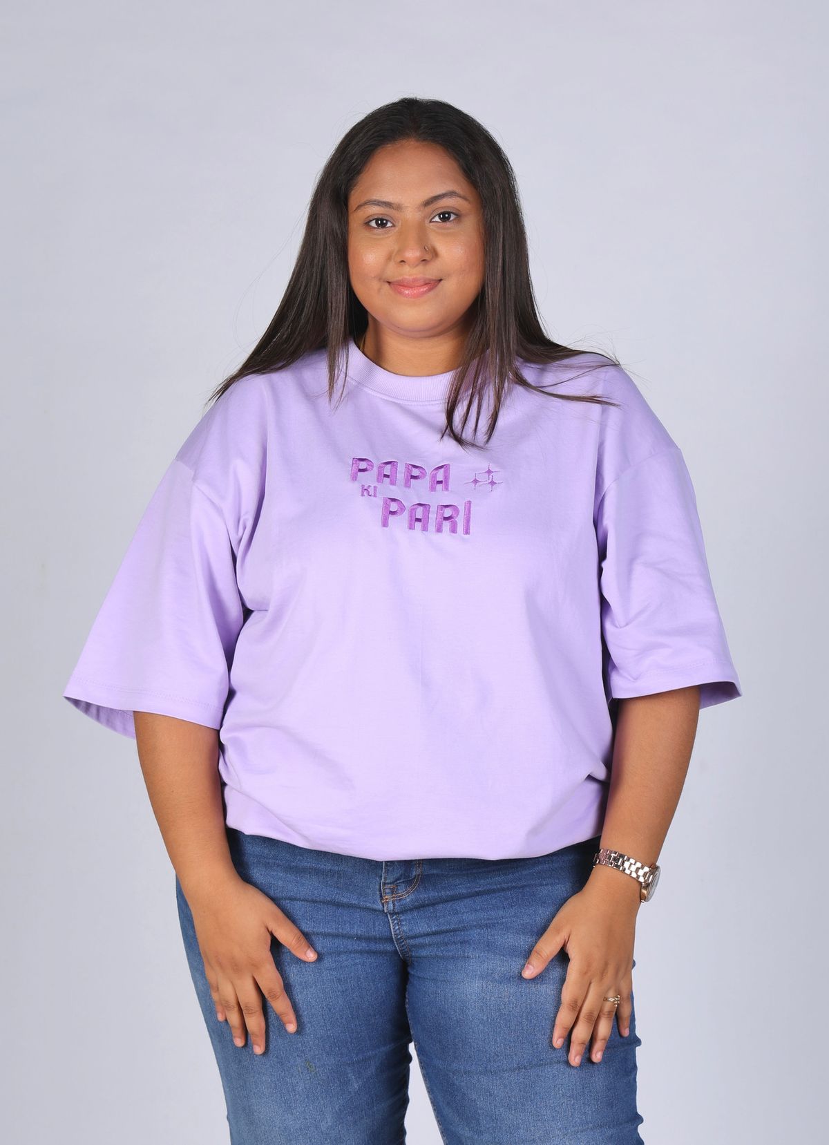 TeeZen: Papa Ki Pari Lavender - Image 4