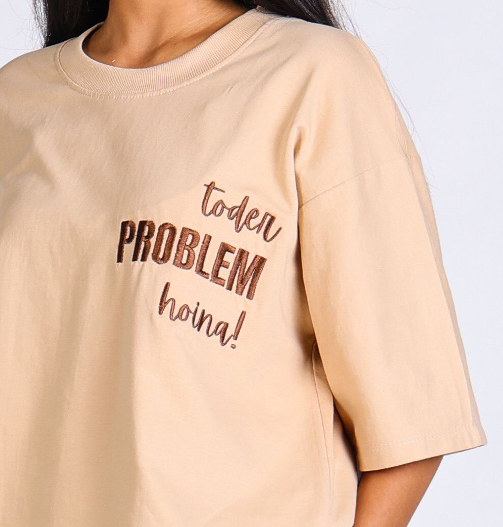TeeZen: Toder Problem Hoina Beige - Image 2
