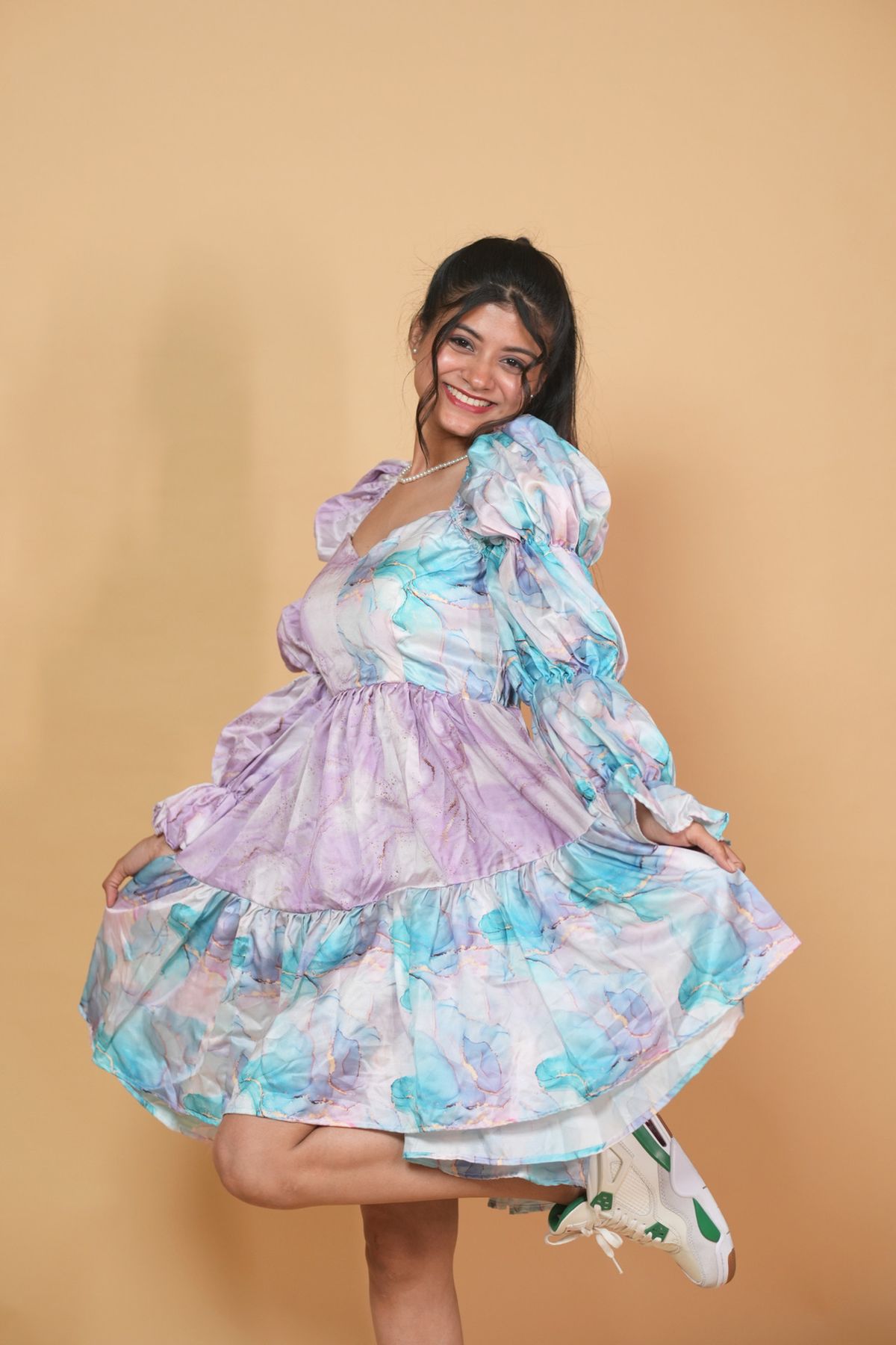 The Pastel Swirl Dress - Image 3