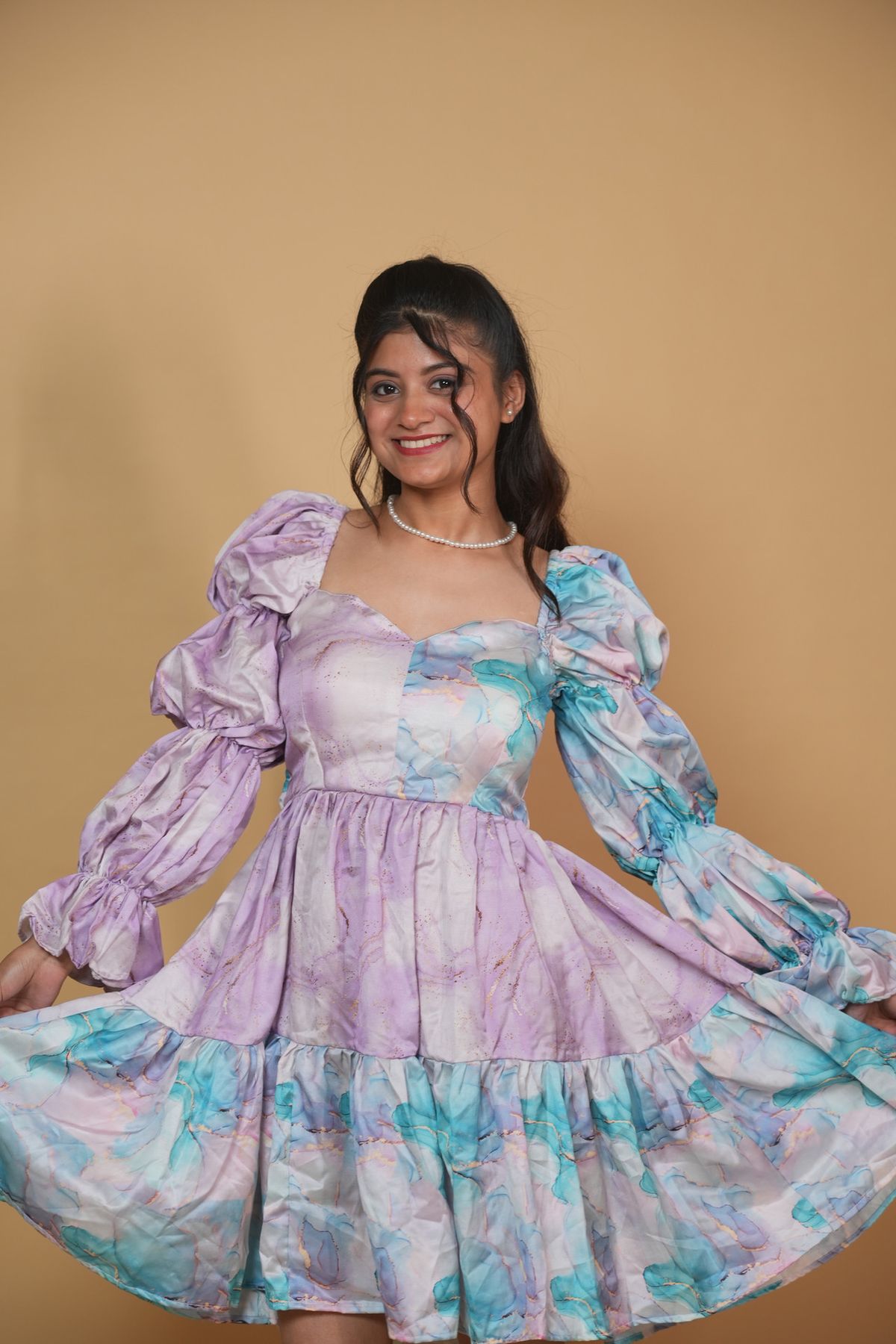 The Pastel Swirl Dress - Image 5
